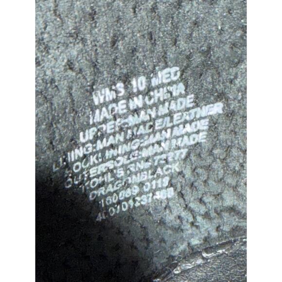 Simply Vera Vera Wang Black Strappy Gladiator High Heel Snake Skin Texture 10 - Picture 11 of 11